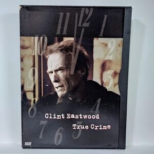 Clint Eastwood True Crime DVD Movie Widescreen 1999 James Woods Snap Case Good